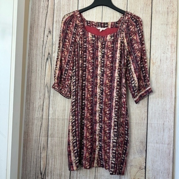 Garnet Hill Dresses & Skirts - Garnet Hill Womens Jardin Crepe Dress size Small